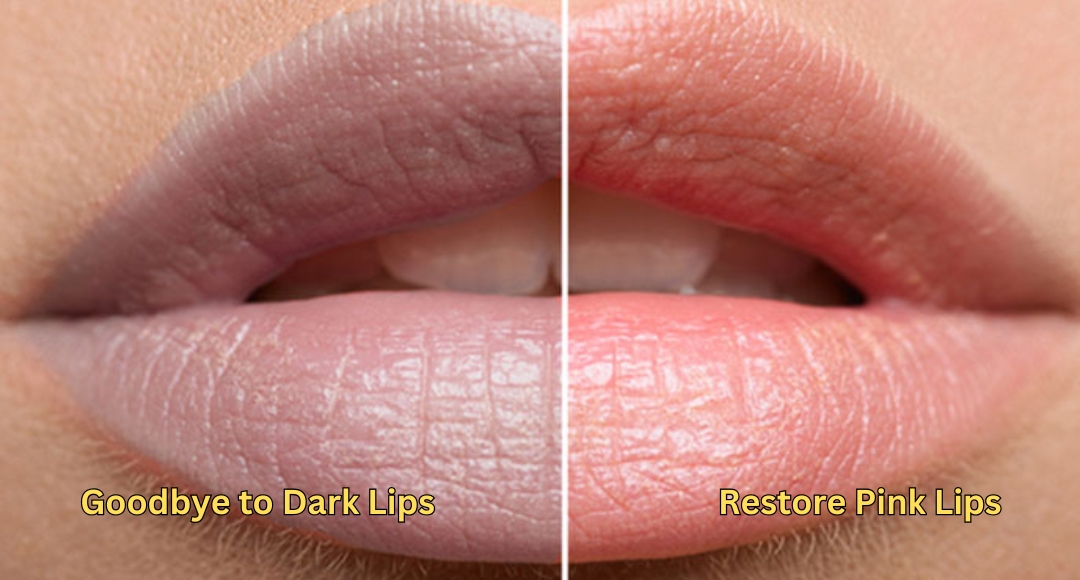 Say Goodbye to Dark Lips: Easy and Natural Ways to Restore Pink Lips