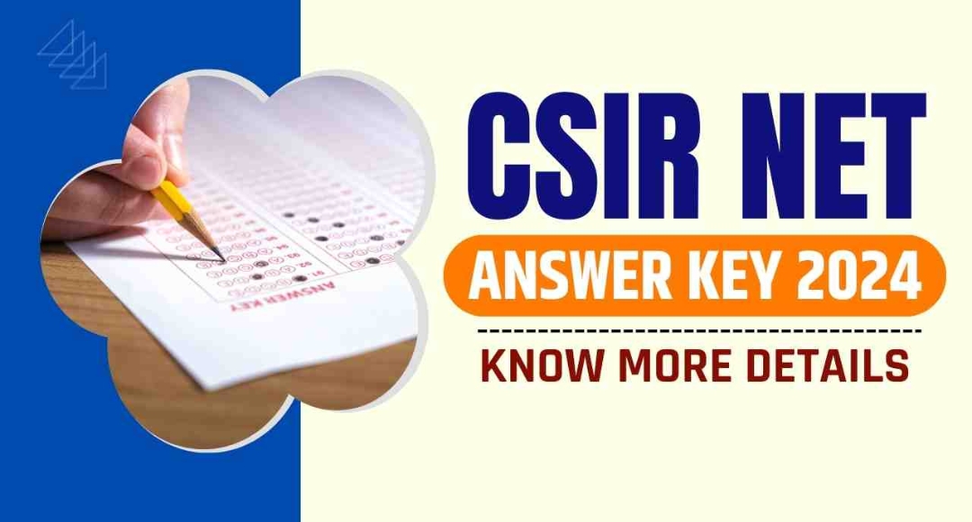 CSIR UGC NET Answer Key 2024