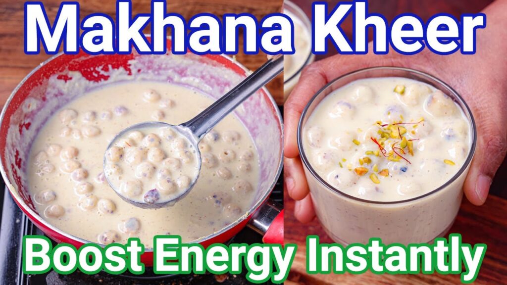 Makhana Kheer For Breakfast