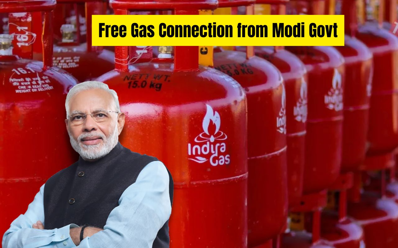 Free Gas Connection from Modi Govt