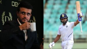 Ganguly on Rohit Sharma