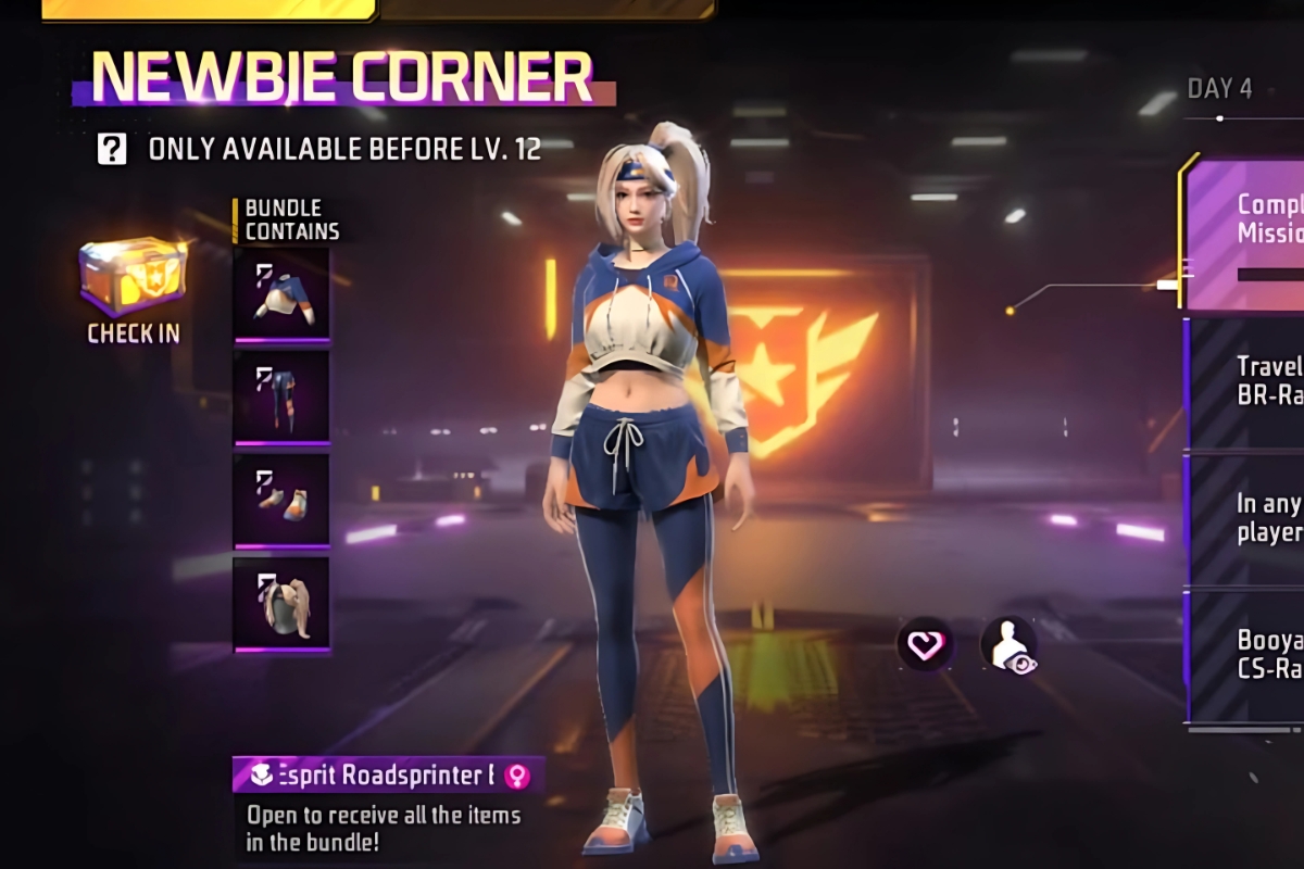 Free Fire Max Newbie Missions