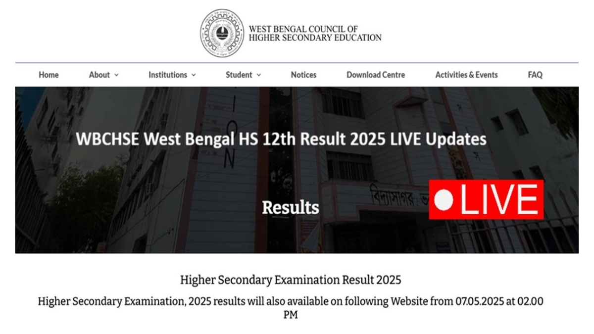 WBCHSE Result 2025