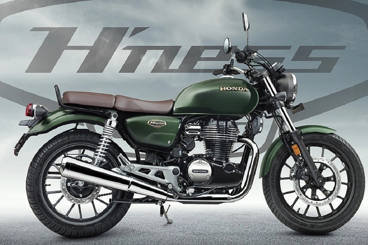 Honda Hness CB350 350cc रेट्रो लुक ₹2,00,000 किंमतीत 30+ किलोमीटर मायलेज