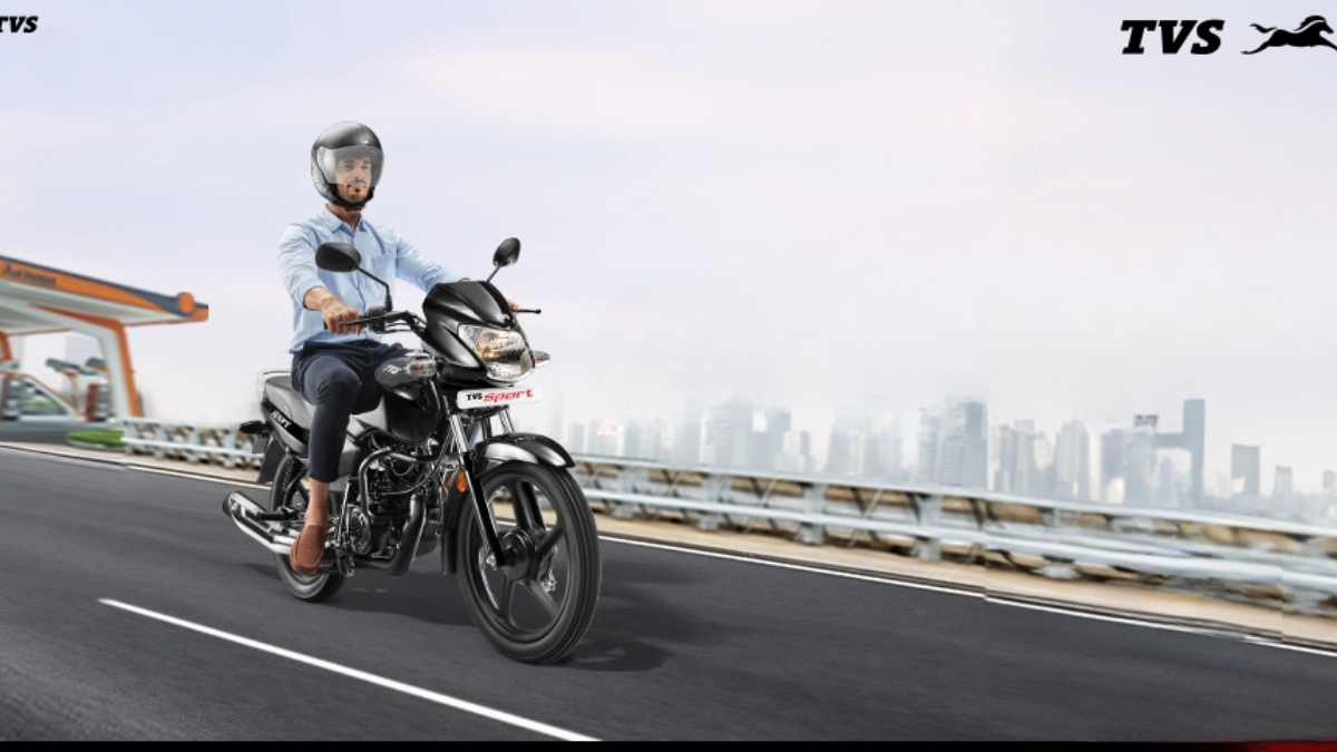 TVS Sport ES+ 2025 नवीनतम तंत्रज्ञान आणि आरामदायक राइडसाठी एक उत्तम बाईक