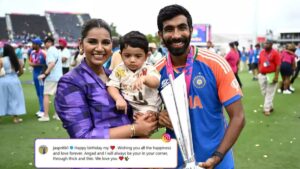 Jasprit Bumrah आणि संजना गणेशन मैदानावर आणि खासगी जीवनात एक गोड जोड