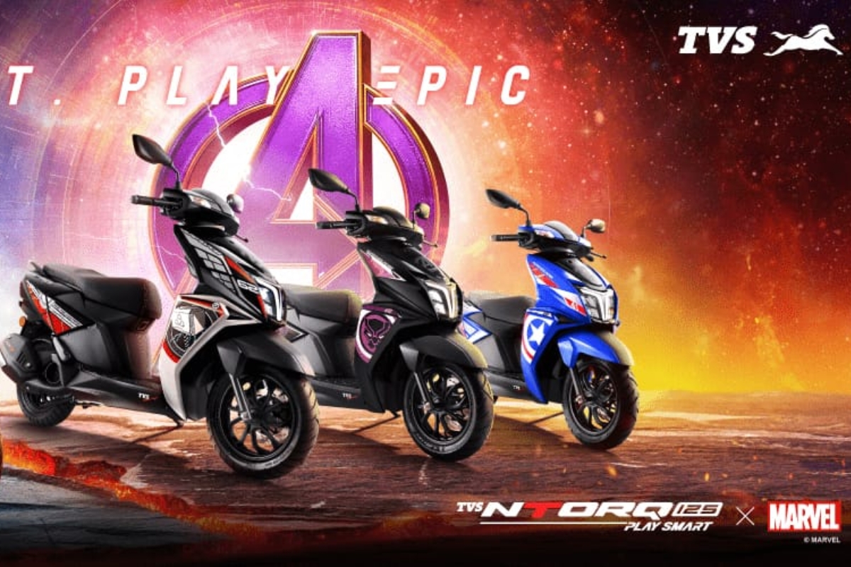 TVS NTORQ 125 ₹79,825 मध्ये मिळवा स्मार्ट कनेक्टिव्हिटी आणि पॉवरफुल परफॉर्मन्स