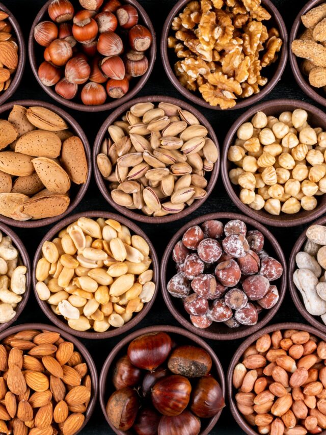 set-pecan-pistachios-almond-peanut-cashew-pine-nuts-lined-up-assorted-nuts-dried-fruits-mini-different-bowls-scaled