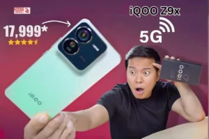 iQOO Z9x 5G: सिर्फ ₹12,999 में पाएं 6000mAh बैटरी और 50MP कैमरा वाला गेमिंग स्मार्टफोन