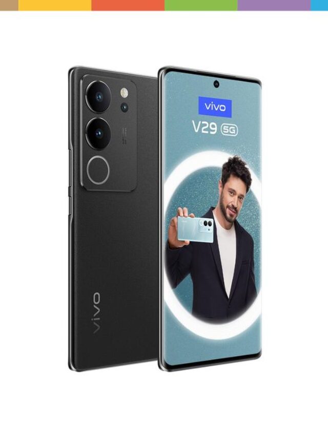 Vivo V29 (256 GB, Nero nobile, 6_78_, Doppia SIM, 50 Mpx, 5G), Smartphone, Nero