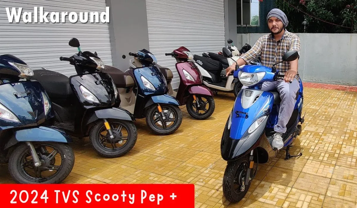 TVS Pep Plus Scooty