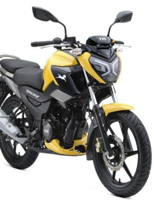 TVS Raider 125 with TFT dash launched at Rs 99,990 - Cachy Cars