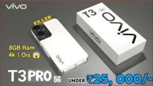 3D कर्व्ड डिस्पले के साथ Vivo T3 Pro 5G स्मार्टफोन भारत में जल्द होगी लॉन्च