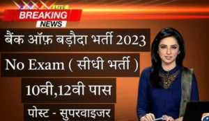 Bank of Baroda Jobs 2024: रिटायर्ड सरकारी कर्मचारियों के लिए सुनहरा मौका, हर बैठक पर मिलेगा ₹25,000 मानदेय