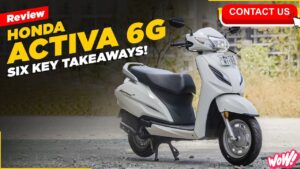 Hero और Bajaj का दबदबा खत्म करने लॉन्च हुआ Honda Activa 6G, देखे कीमत