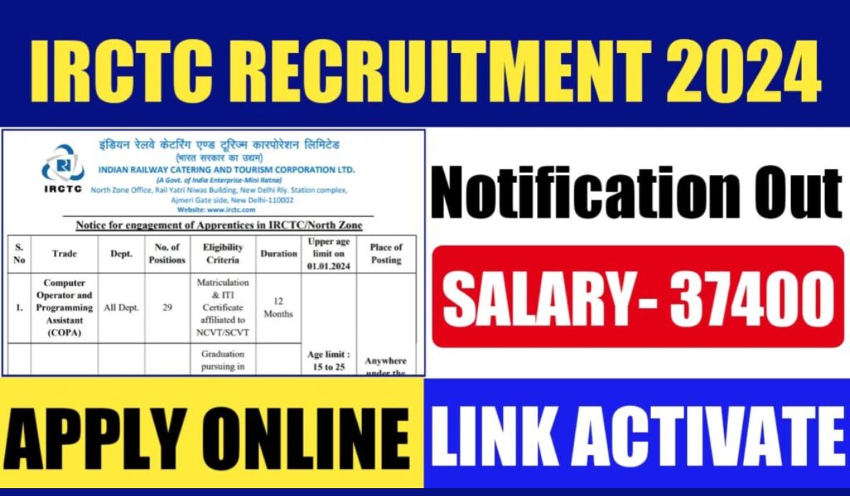 IRCTC Recruitment