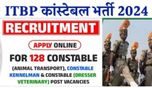 ITBP Constable Recruitment 2024: 10वीं पास के लिए बंपर मौका, 500+ ड्राइवर पदों पर तुरंत करें आवेदन