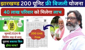 Jharkhand Urja Khushhali Yojana 2024: जानिए कैसे आपको मिलेगा 200 यूनिट मुफ्त बिजली और बकाया बिल माफी का फायदा