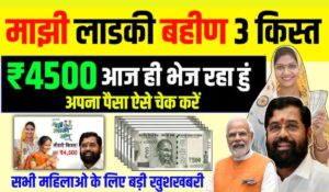 Ladki Bahin Yojana की चौथी क़िस्त से मिलेंगे 6000 रुपये! जानें कैसे उठाएं इस सुनहरे मौके का फायदा