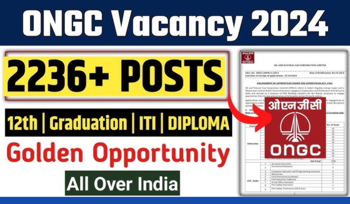 ONGC Apprentice Vacancy