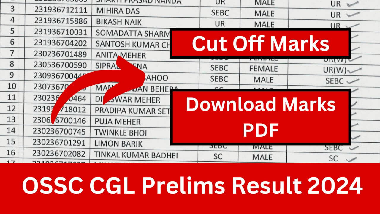 OSSC CGL Prelims