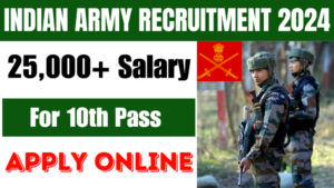 Indian Army Recruitment: भर्ती के लिए पंजीकरण शुरू, बिना आवेदन शुल्क के कर सकते है आवेदन, देखे