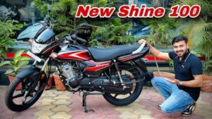 80Kmpl माइलेज के साथ Honda Shine 100 बाइक हुई लांच, जाने क़ीमत