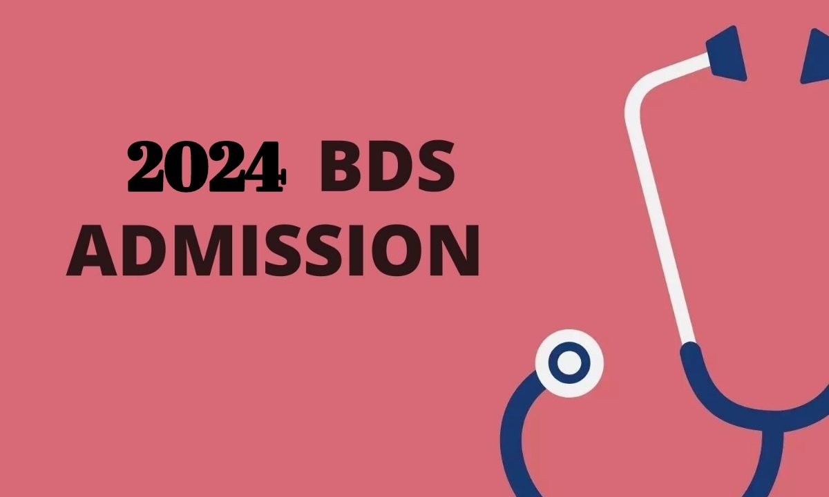 CG BDS Admission 2024