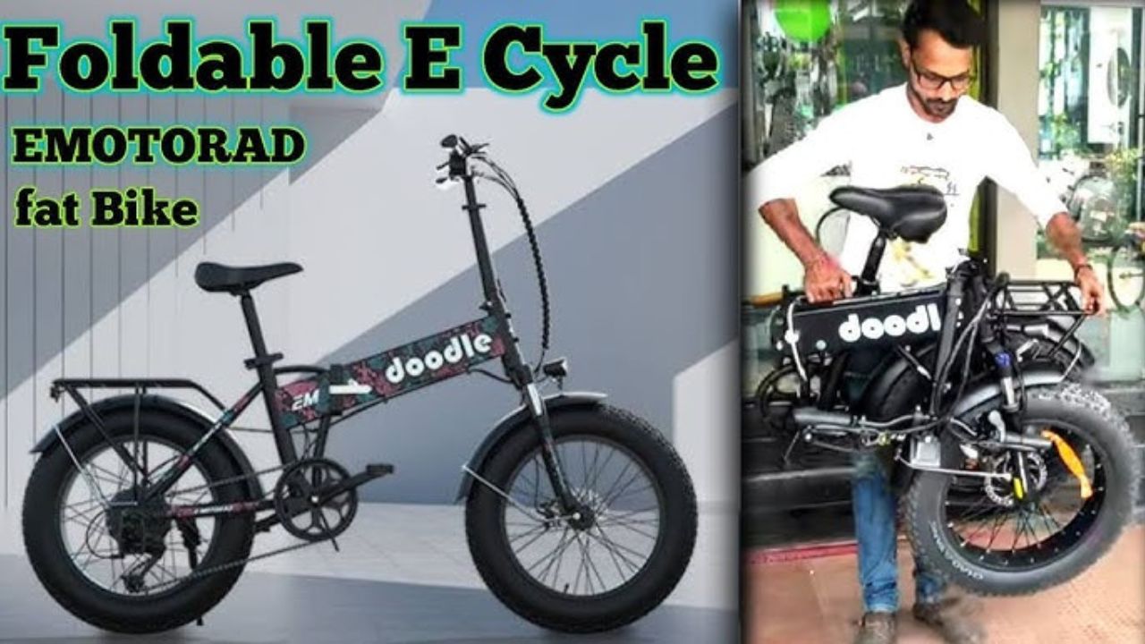 Foldable Doodle V3 Electric Cycle