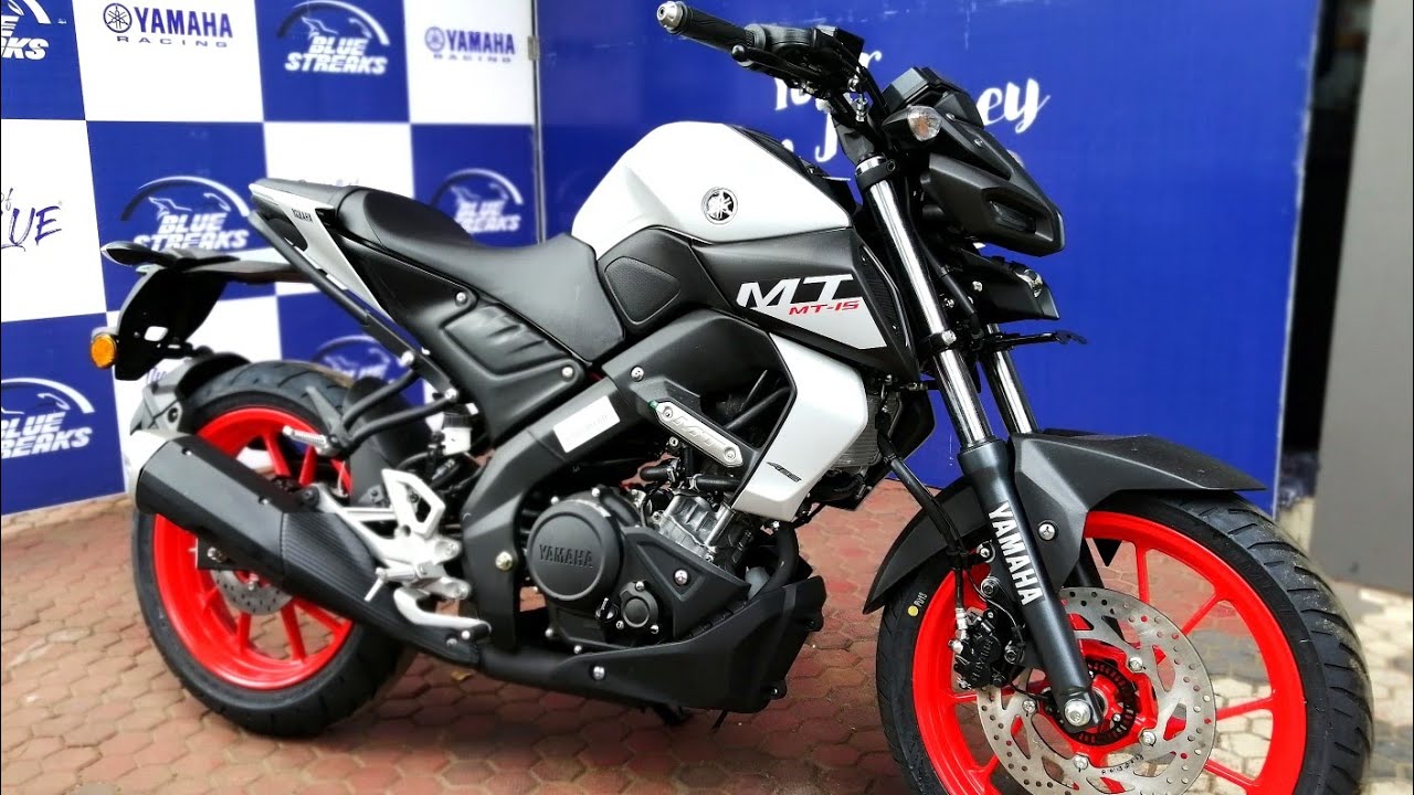 भौकाली लुक और पिक्चर्स के दम पर युवाओं को पागल कर रही, Yamaha MT-15 BS6 ...