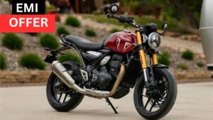 400cc दमदार इंजन वाली Triumph Speed 400 बाइक को केवल 26,000 रुपए में घर लाएं