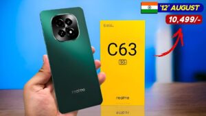 केवल ₹8,000 में खरीदे 8GB की रैम और शानदार कैमरा वाली Realme C63 5G स्मार्टफोन