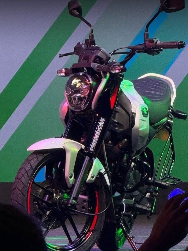 Bajaj Freedom 125, the world's first CNG bike 👉… (1)