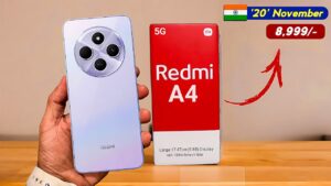 गरीबों के बजट में 8GB RAM और 50MP कैमरा के साथ Redmi A4 5G हुआ लॉन्च, जाने कीमत और स्पेसिफिकेशंस