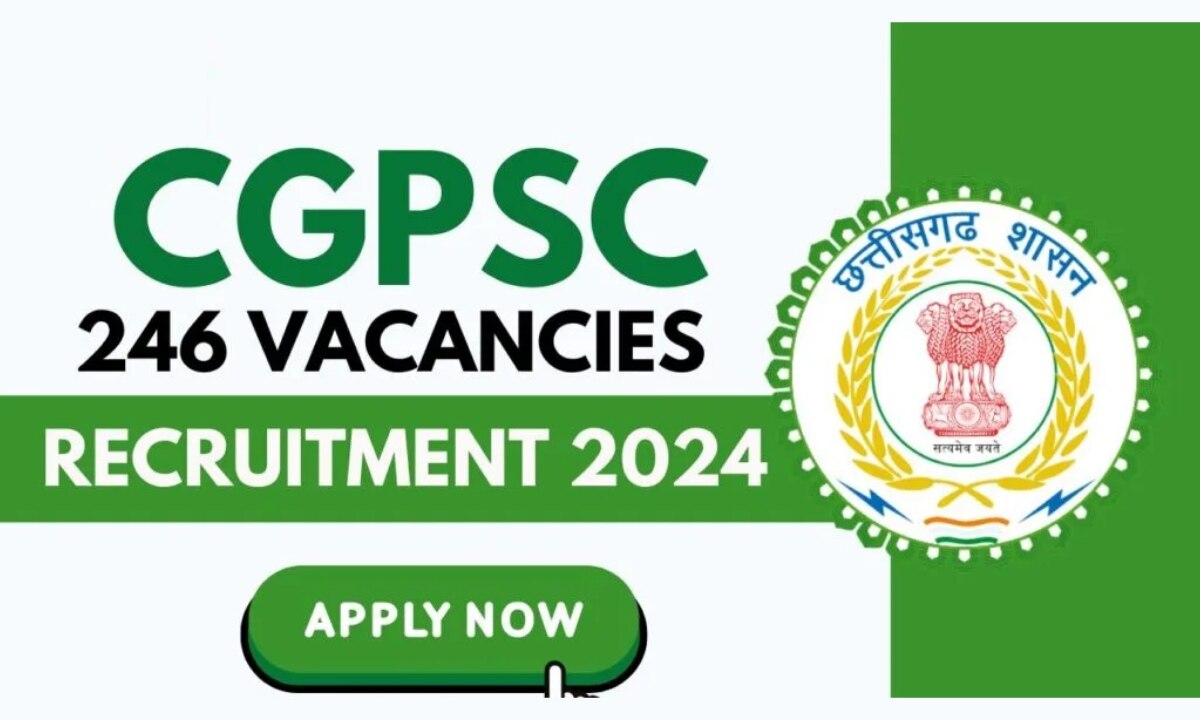 CGPSC Recruitment 2024