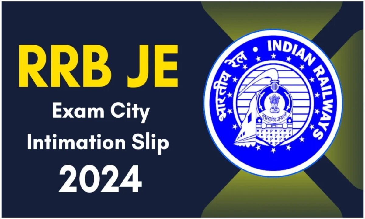 RRB Exam City Slip