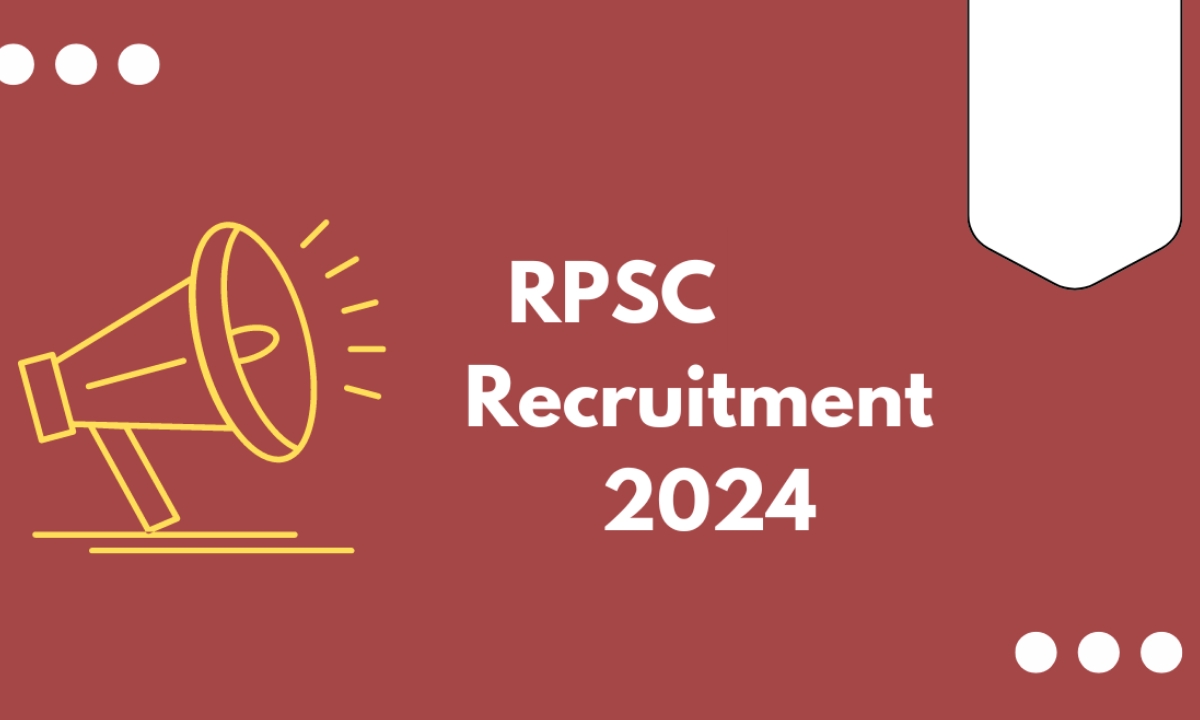 RPSC Recruitment 2024