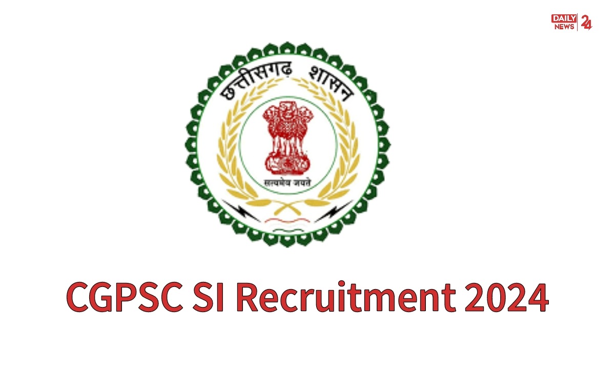 CGPSC SI Recruitment