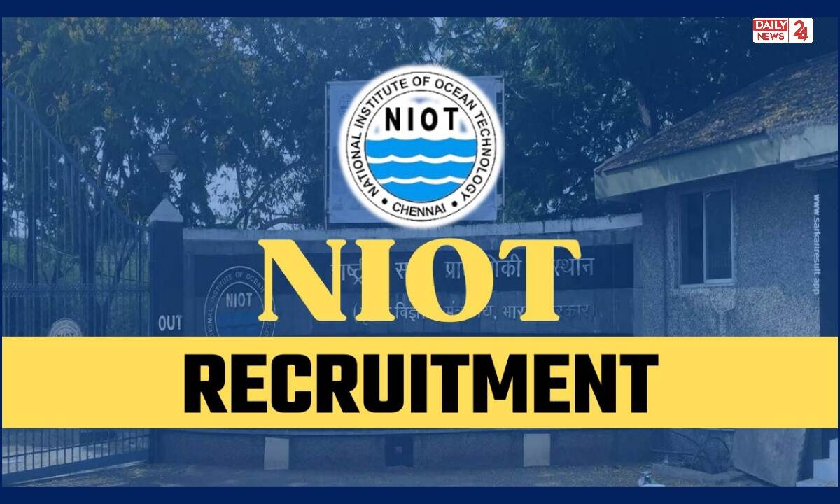 NIOT Recruitment 2024