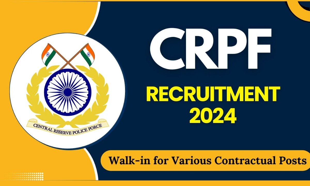 CRPF Recruitment 2024