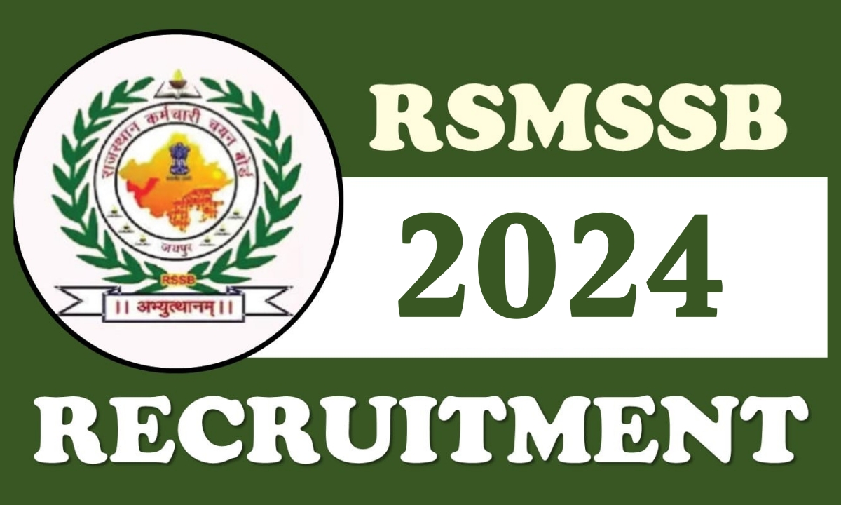 RSMSSB Recruitment 2025