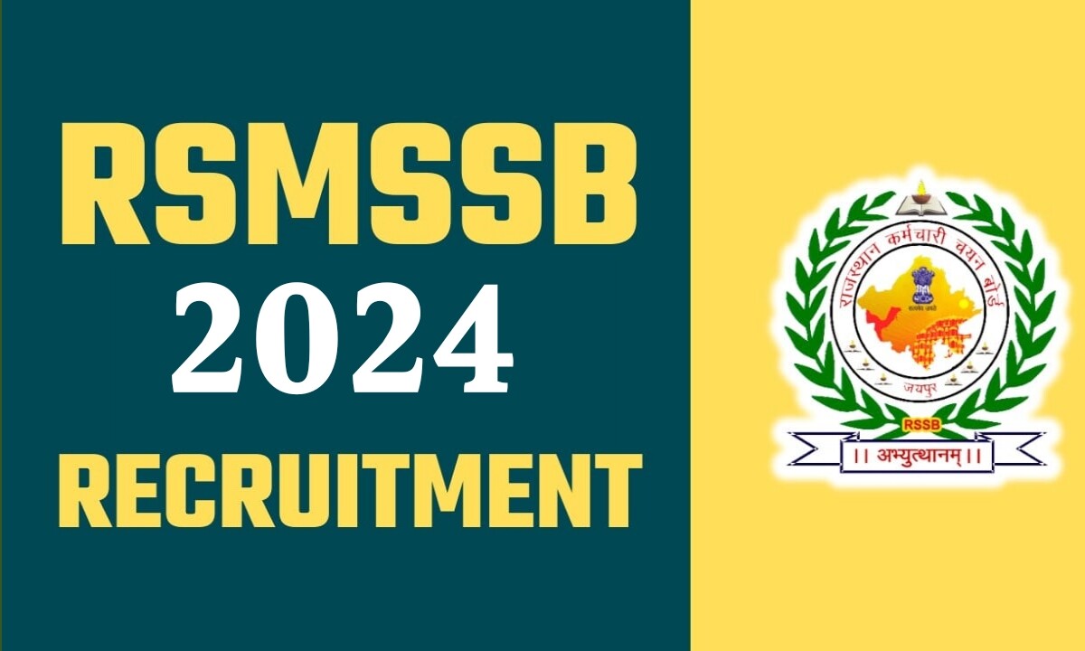 RSMSSB Recruitment 2025