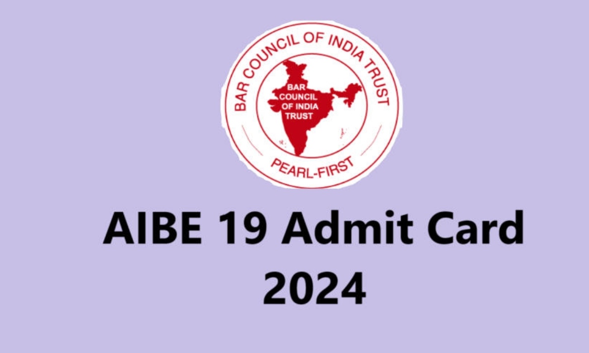 AIBE Admit Card Download 2024