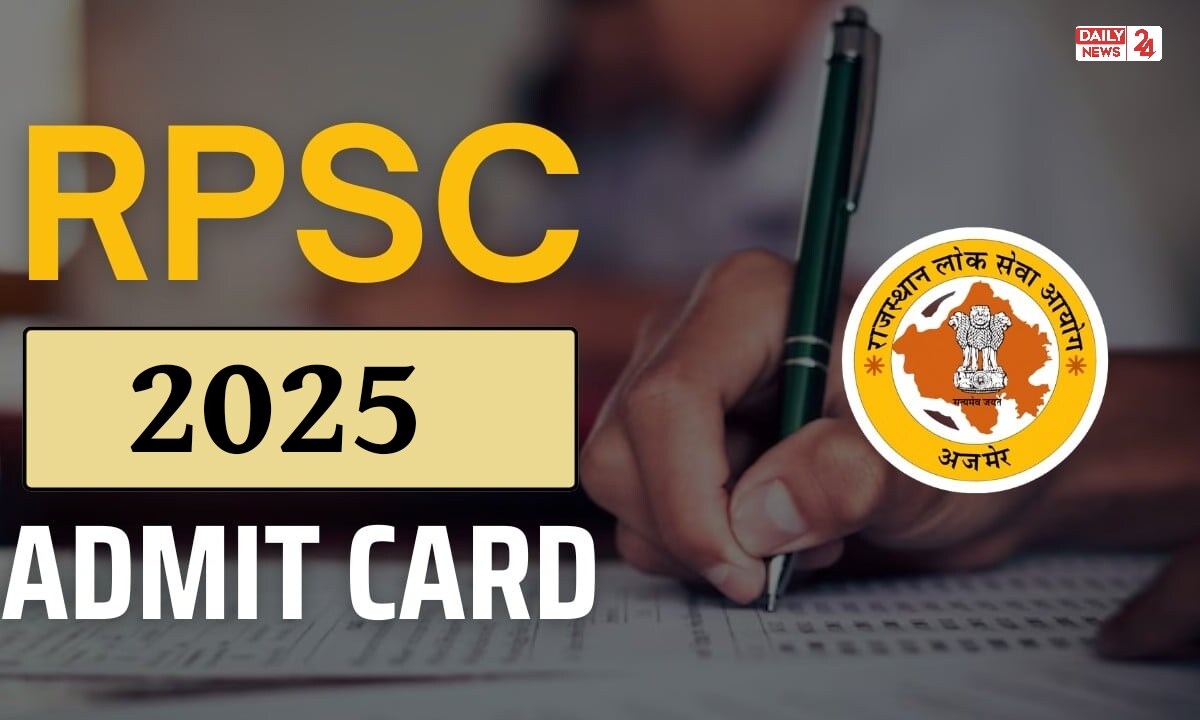 RPSC Admit Card 2025