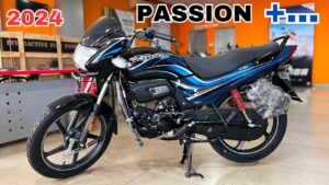 माइलेज को लेकर हो जाइए बेफिक्र! 87km की माइलेज के साथ आया New Honda Passion 2024 बाइक