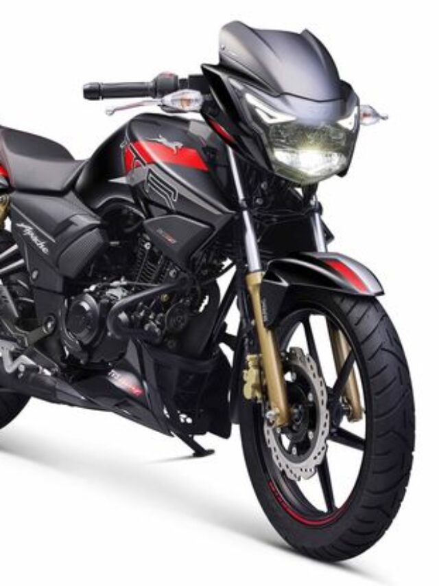 2022 TVS Apache RTR 160 and 180 launched with more features and power