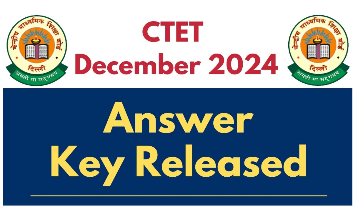 CTET Answer Key 2024