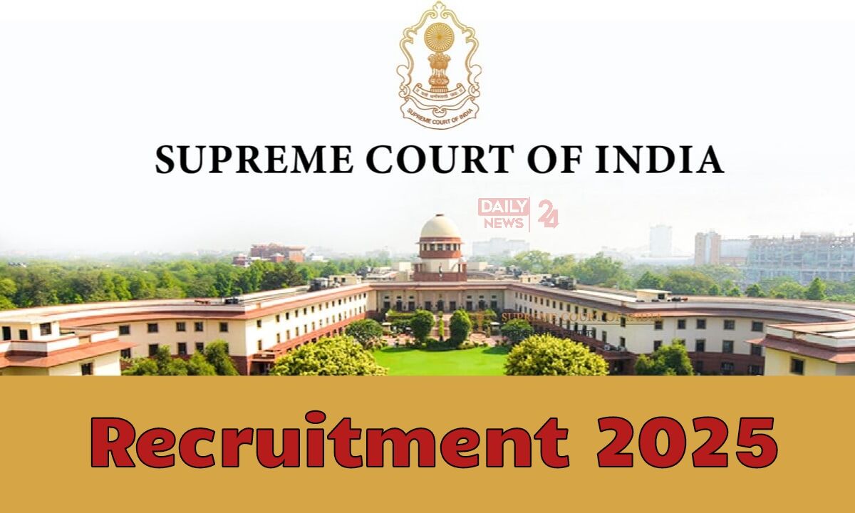 Supreme Court Recruitment 