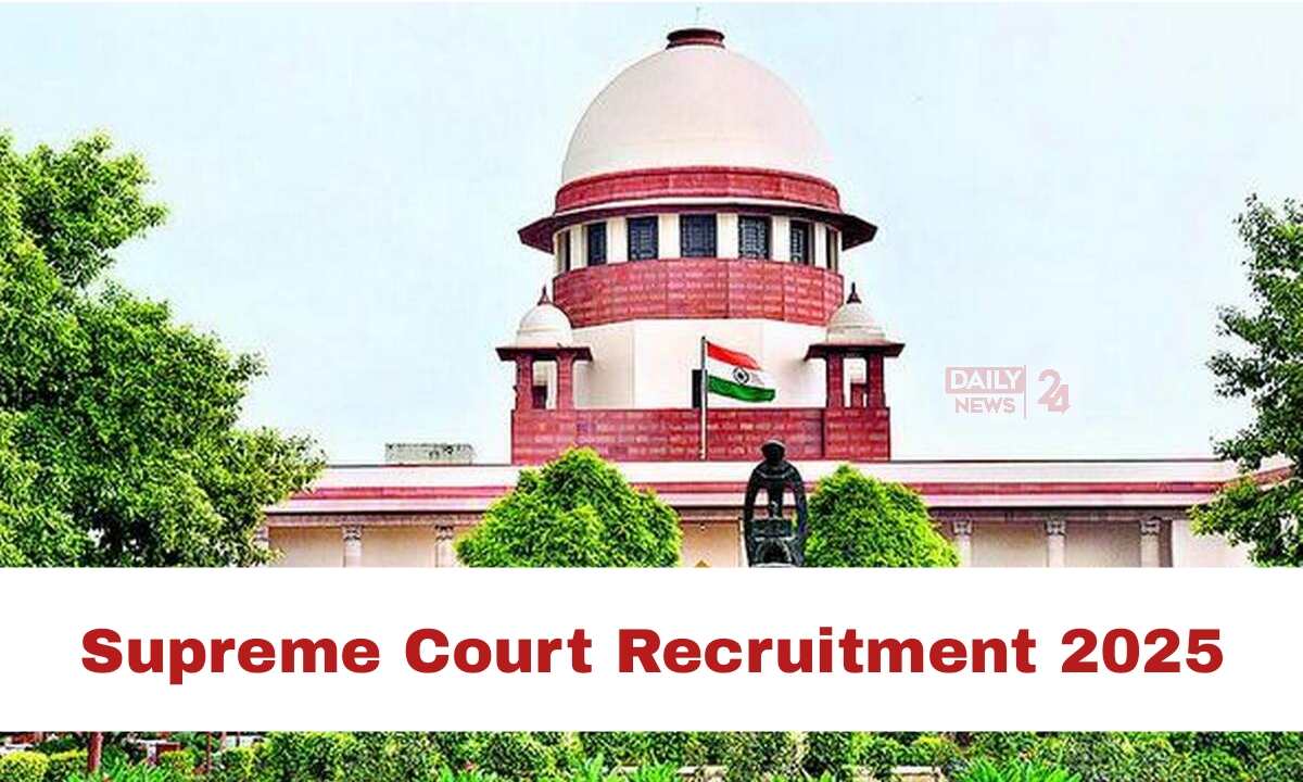 Supreme Court Recruitment 