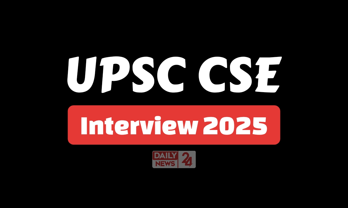 UPSC CSE 2025 Interview New Date